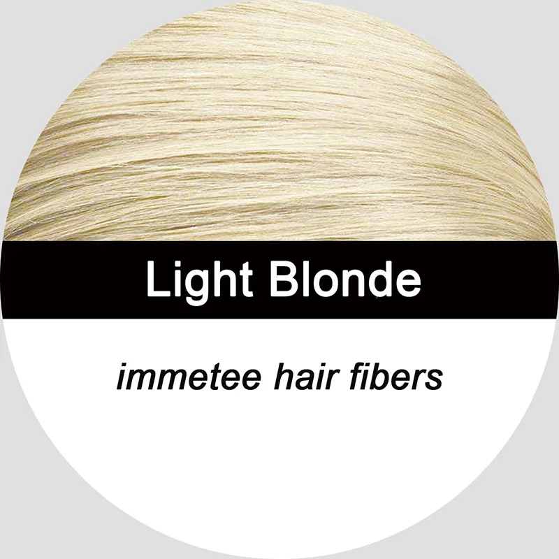light blonde 50 г порошок волокна волос делает ваши волосы без пор чистый натуральный уход за выпадением волос для мужчин и женщин запасной пакет - Цвет: light blonde