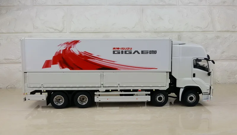 Изысканный сплав модель подарок 1:32 ISUZU GIGA 4X2 Ван Экспресс контейнеровоз автомобилей литья под давлением игрушка модель для коллекции, украшения