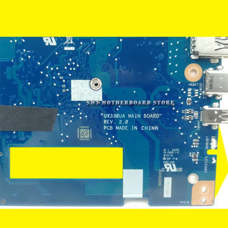 UX330CA MB. _ 8G/ram M3 7Y30 для ASUS ZenBook UX330CAK UX330C UX330 Материнская плата ноутбука