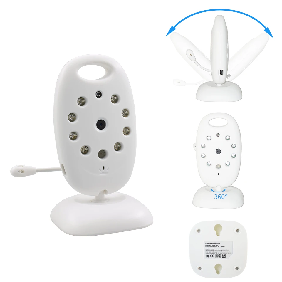 

Baby Monitor Wireless Baba Eletronic VideoNanny 2.0 inch Color BeBe Camera Babysitter Baby SitterTemperature Monitoring VB601