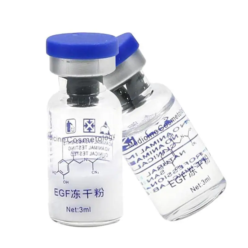 Lyophilized Epidermal фактор роста EGF 2 шт. порошковая Сыворотка для лечения акне прыщей