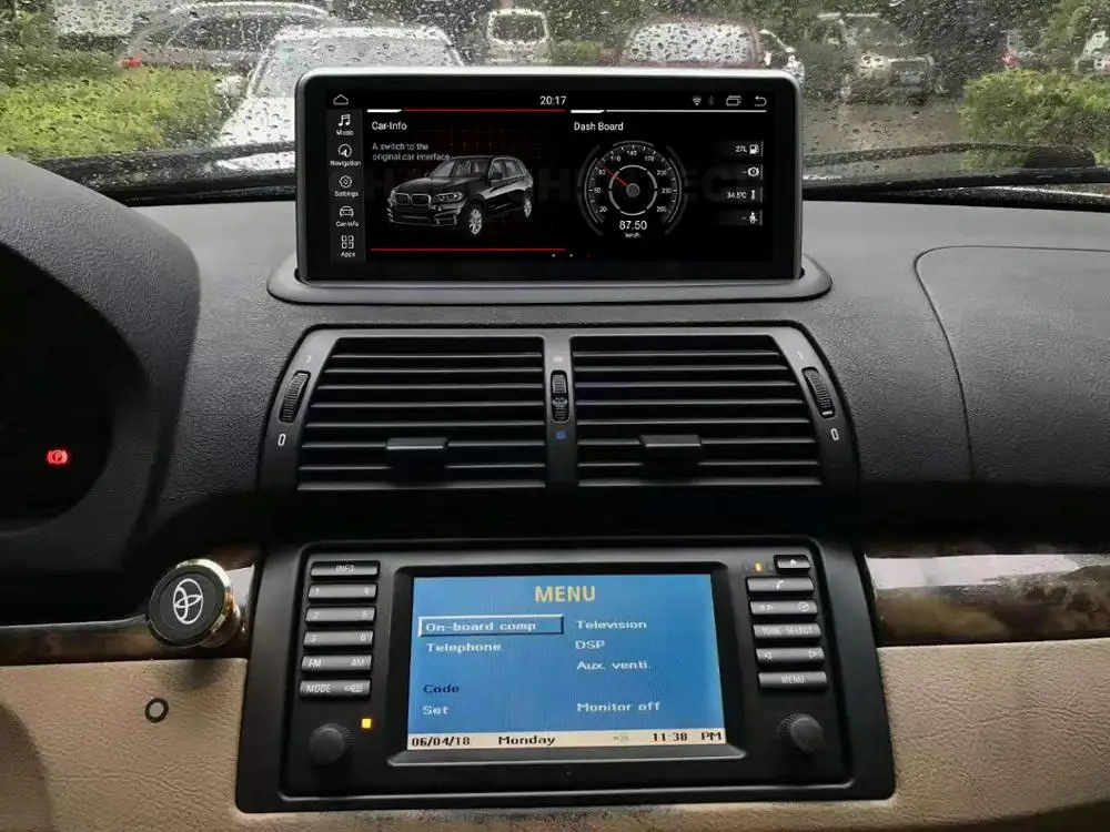 Мультимедийный автомобильный GPS навигатор сенсорный экран 10 25 дюйма Android 9 0 4 Гб + 64