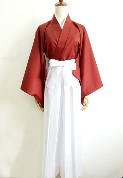 Костюм для косплея Rurouni Kenshin HIMURA KENSHIN Bule на заказ|Костюмы аниме| |