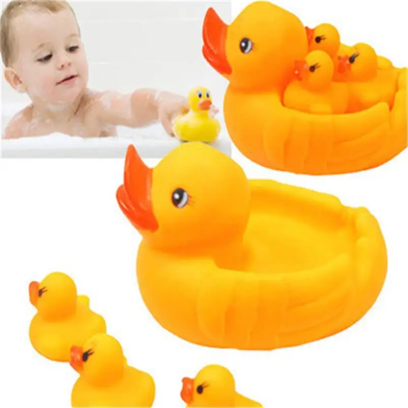 Милые детские игрушки для купания мальчиков и девочек классические резиновый