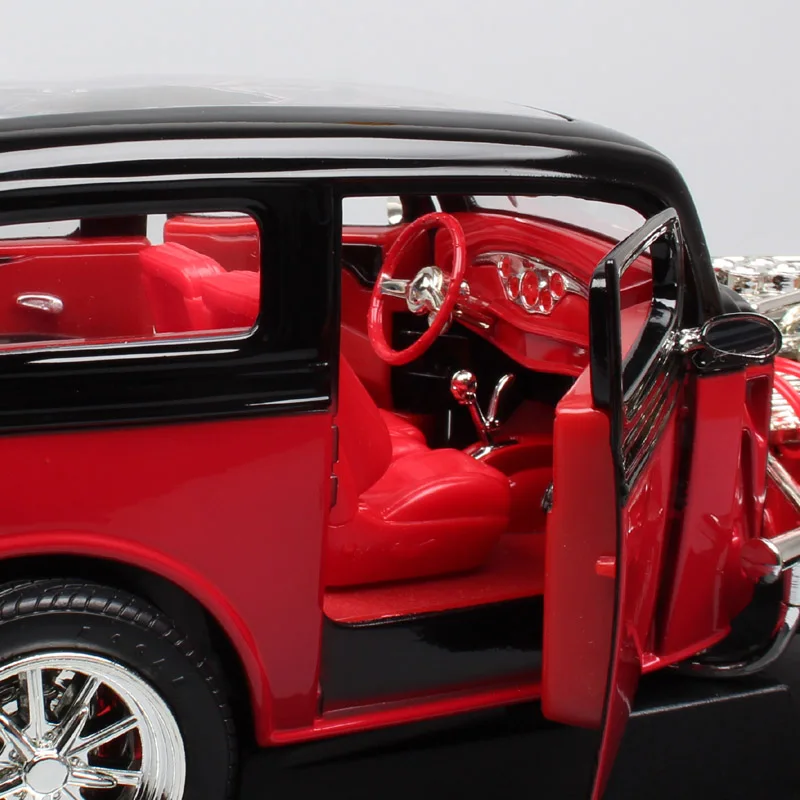 1/18 масштабная винтажная модель Ford A на заказ A bone Tudor Sedan 1931 транспортные средства металлические Литые модели автомобилей игрушки Реплика авто для детей