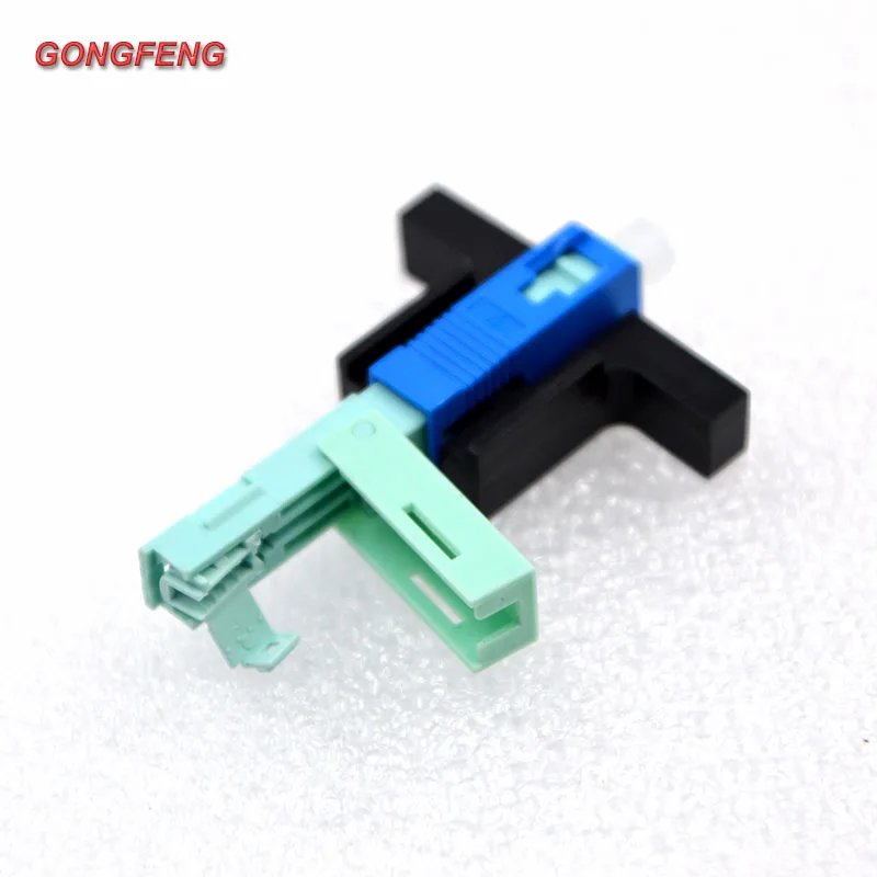 GONGFENG 100 шт волоконно-оптический Быстрый разъем SC/PC/APC Одномодовый волоконно-оптический Быстрый разъем с кронштейн специальный