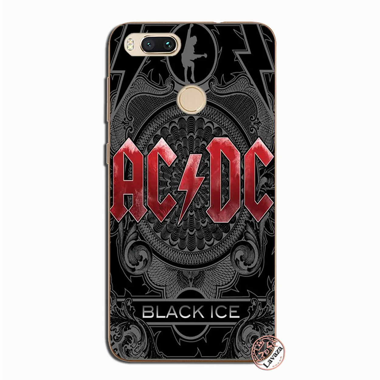 1 Lavaza ac dc плакат ACDC чехол для телефона с музыкальным принтом для Xiaomi Mi 9 9T A3 Pro CC9 CC9E 8 SE A2 Lite A1 pocophone f1 6 6X 5S 5X макс 3 - Цвет: 1