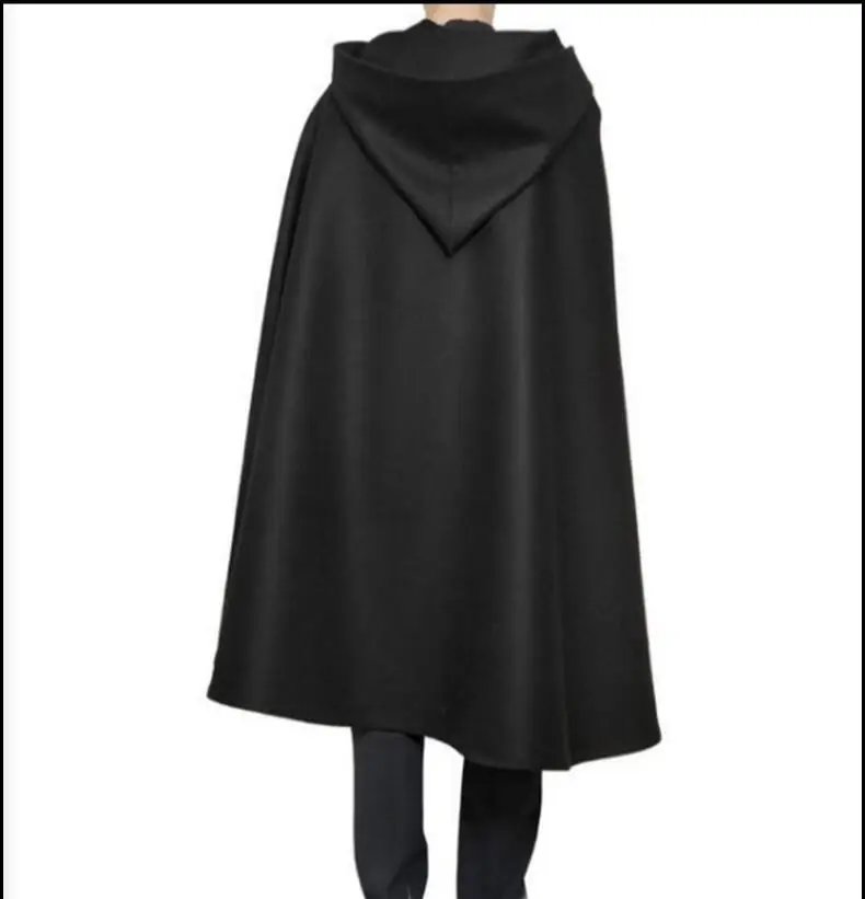 S ~ 5XL! Новая мужская одежда большого размера свободная накидка индивидуальное