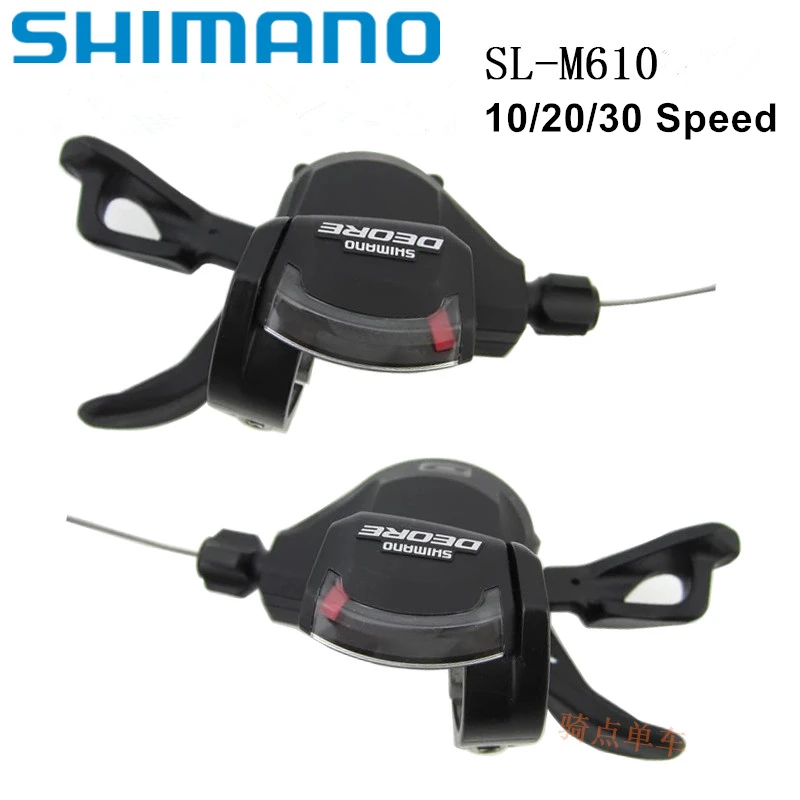 Deore SL M610 SLX M670 SL M60000 рычаг переключения передач для велосипеда 2x10S 3X10S велосипедные Переключатели переключения передач