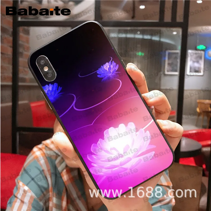 Чехол для мобильного телефона iphone 11Pro max с цветочным китайским лотосом Моне садом