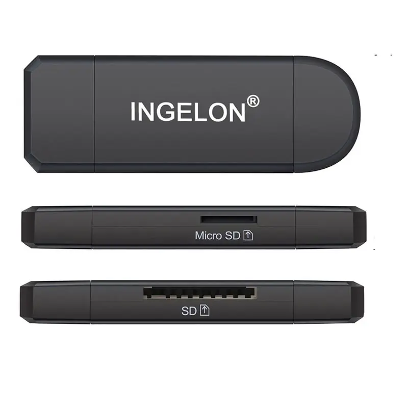 INGELON 2019 Новое поступление USB 2 0 в 1 Многофункциональный кардридер SD карта TF тройка