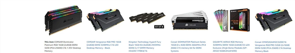 Оперативная память CORSAIR dominiator Platinum серии RGB DDR4 16 Гб 2*8 ГБ D ram 3000 3200 3600 4800 МГц ram 32 Гб 64 Гб 128 ГБ для рабочего стола