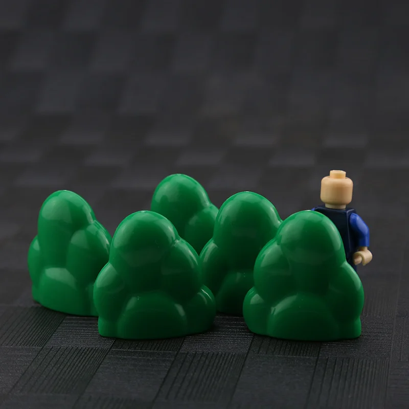10 видов стилей DIY строительные блоки совместимые с деревьями стволы MOC