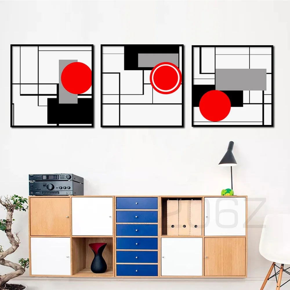 

Scandinavian Modern Abstract Geometry Art Nordic Posters And Prints Wall Art Canvas Painting Wall Pictures For Living Room Decor