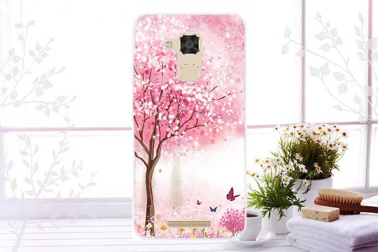 Красивые цветы 10 узоров модный DIY чехол задняя крышка для Asus Zenfone 3 Max ZC520TL телефона