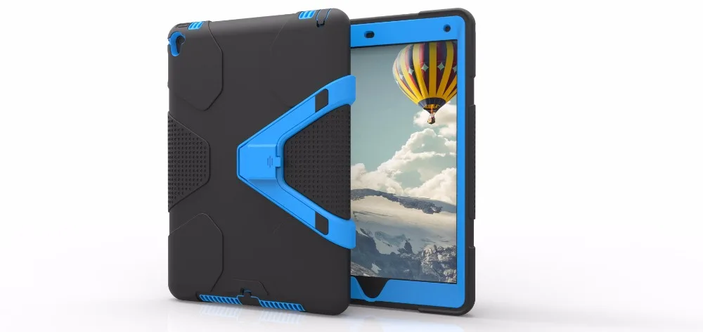 Для iPad 6/Air 2 чехол EVA Heavy Duty противоударный Гибридный Резина Прочный жесткий