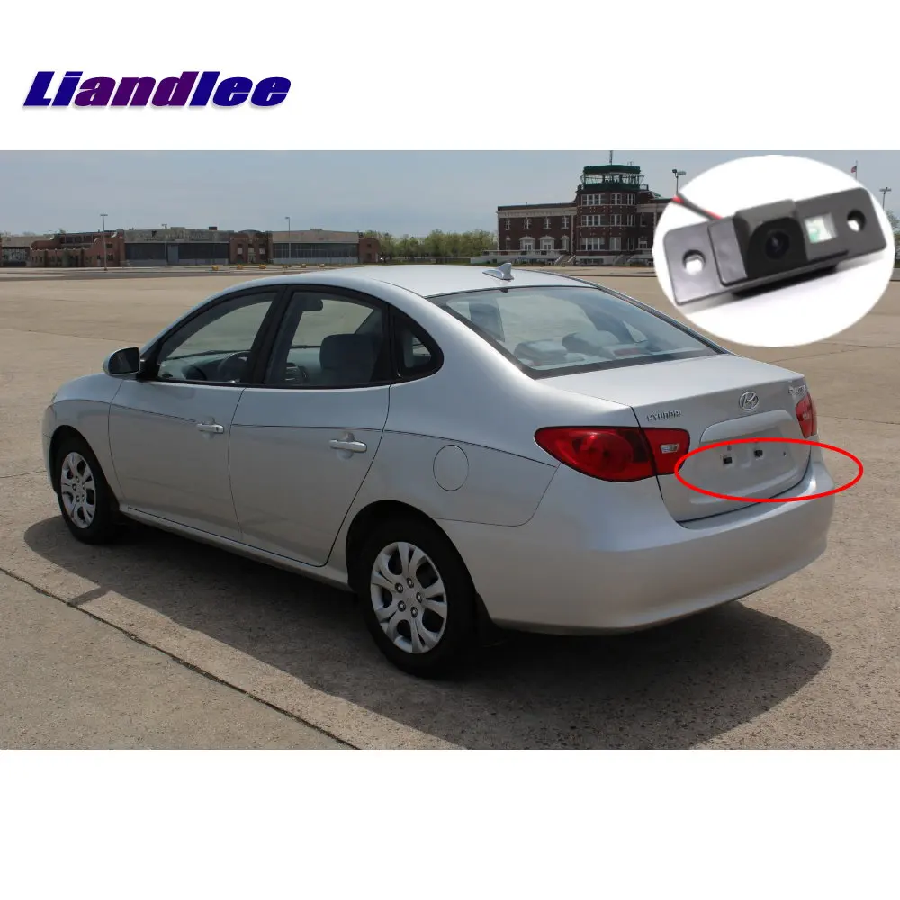 Liandlee для Hyundai Avante / Elantra XD HD 2000 2010 Автомобильная камера заднего вида резервная