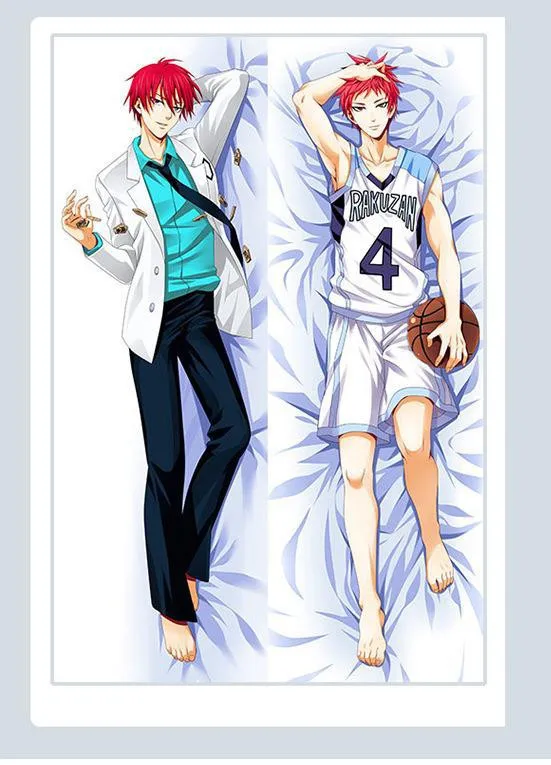 Японское Аниме kuroko no Basuke Kuroko No Basketball Kise Ryouta Наволочка Чехол обнимающий тело Dakimakura мужской чехол s - Цвет: E