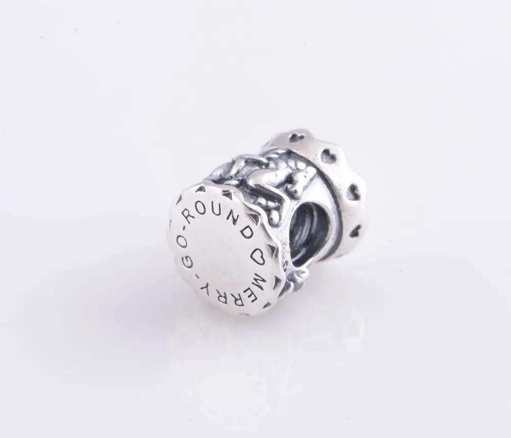 promotion 925 sterling Silver Charms Carousel a speedy success bead compatible with European pandora Bracelet LW331 | Украшения и