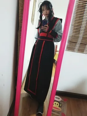 Grandmaster of Demonic Culture Wei Wuxian Young cosplay Costume основатель Diabolism Costume Mo Dao Zu Shi полный комплект