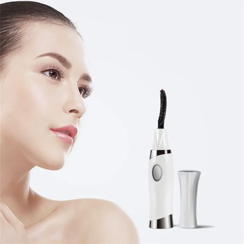 

Electric Heated Eye Lashes Perm Eyelash Curler USB Protable Brush Tool Makeup