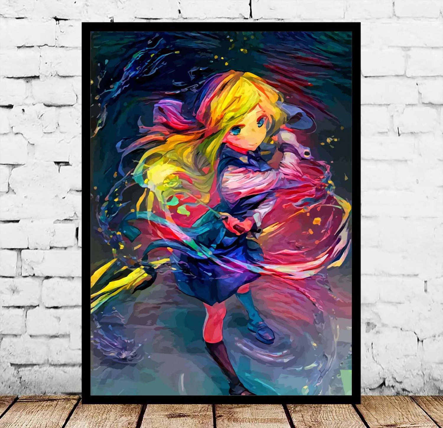 Diana Cavendish Dracula Edward Elric Emilia tan My Fairy END Eren and Levi Escanor Japan Anime Poster NoFrame | Дом и сад