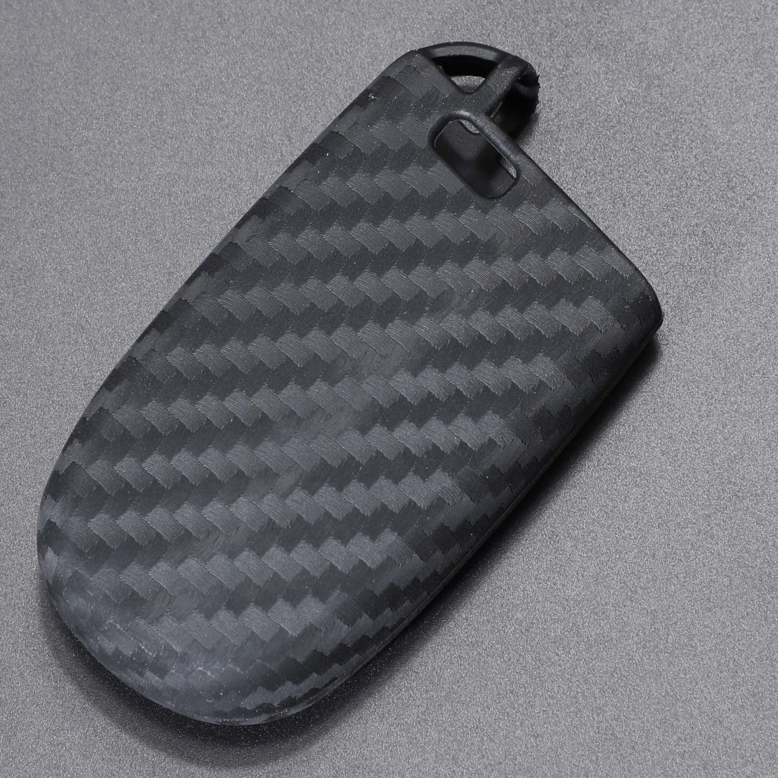 Силиконовый чехол jingyuqin для автомобильного ключа из углеродного волокна Fiat Jeep