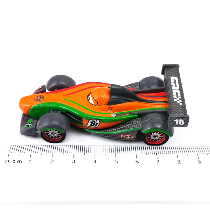 Disney Pixar Cars TSR Rip Clutchgoneski 1:55 литье под давлением из металлического сплава Игрушечная