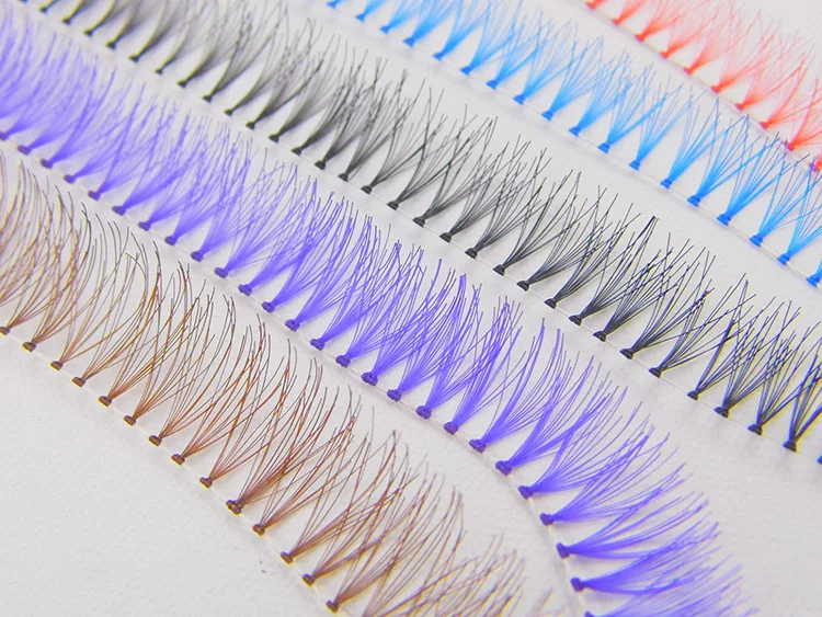 Красочные Индивидуальные Наращивание ресниц 320 деревья натуральный длинные
