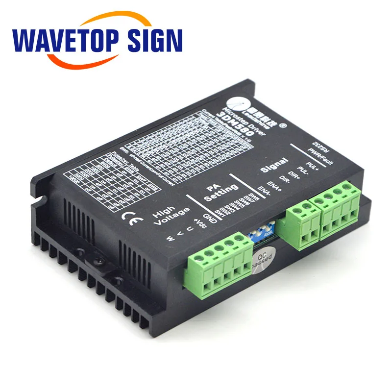 Leadshine 3 фазы шагового драйвер 3DM580 1 шт.+ Leadshine 3 фазы шагового двигателя 573S15-L 1 шт