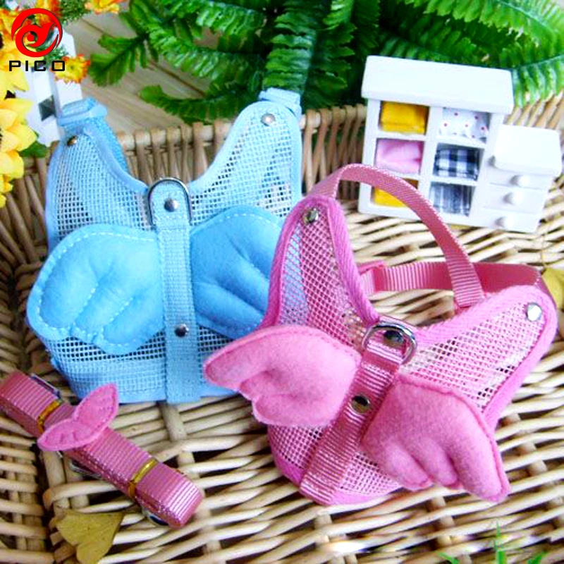 Регулируемый сундук для собак жилет поводок набор дышащих ремней маленьких