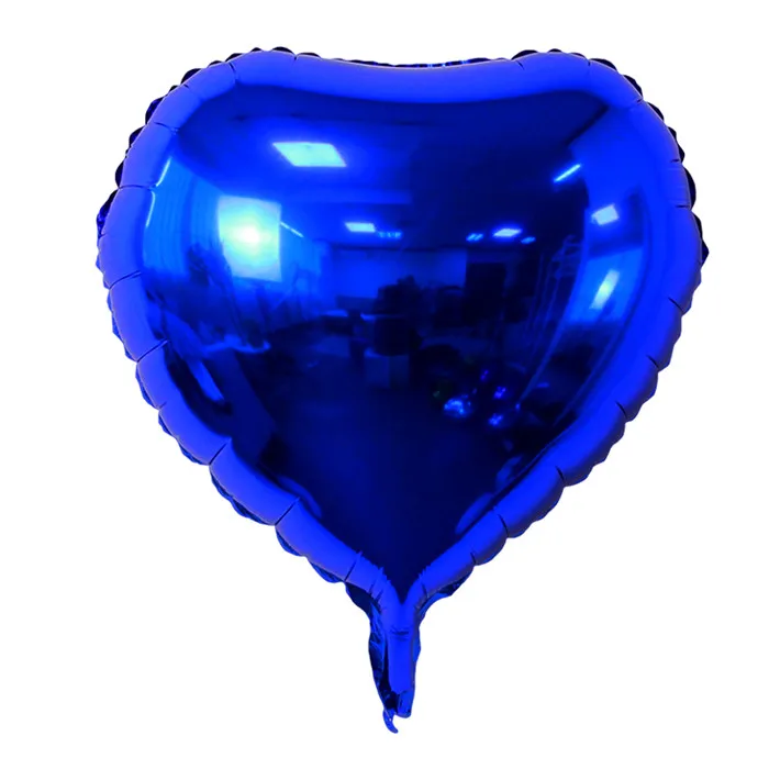 K1-S4-Heart Blue 5 шт. фольгированные воздушные шары в виде красного сердца Свадебные Воздушные шары из фольги в форме звезды воздушные шары в форме Луны гелиевые шары для свадьбы, дня рождения, украшения для детских воздушных шаров - Цвет: K1-S4-Heart Blue