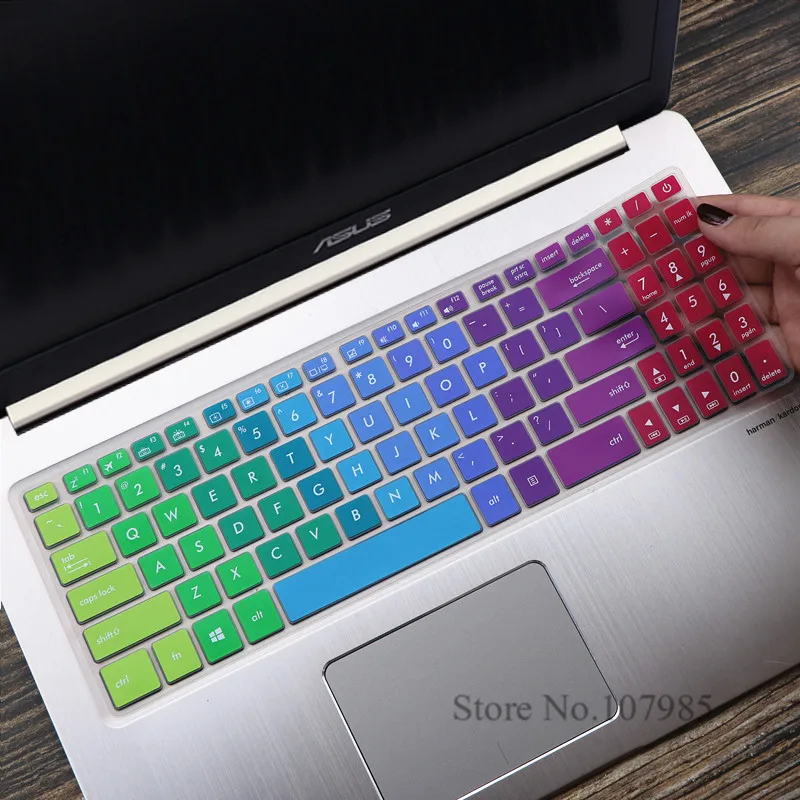 15 6 ''чехол для клавиатуры ноутбука Asus VivoBook Pro N580G N580GD N580VD M580VD N580 M580 NX580VD YX570ZD YX570 |