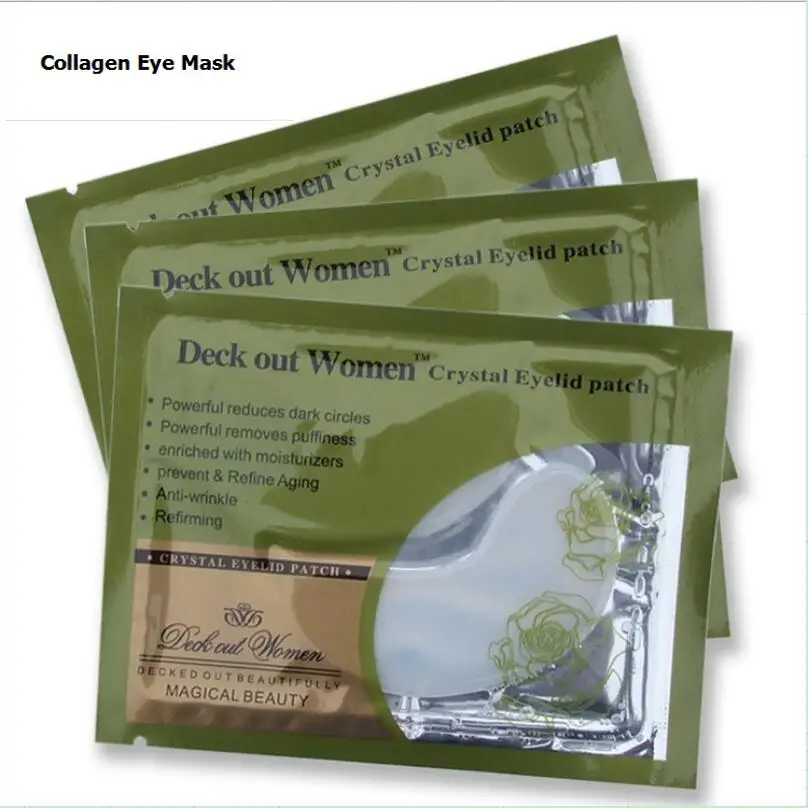 100 упаковок = 200 шт. коллагеновая маска для глаз против морщин уход за кожей