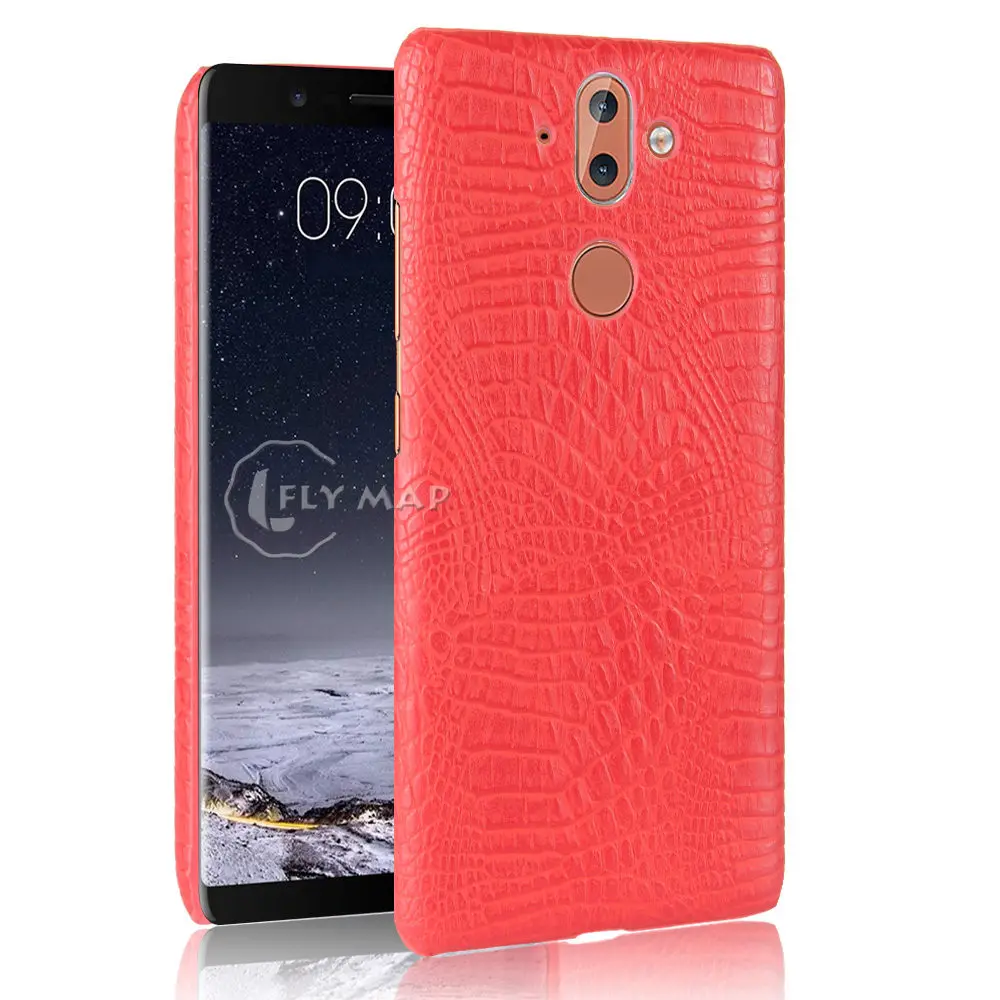 Crocodile Case for Nokia 8 Sirocco TA-1042 TA-1005 Hard PC Protective Phone Cover Nokia8 TA 1042 1005 Housing | Мобильные телефоны