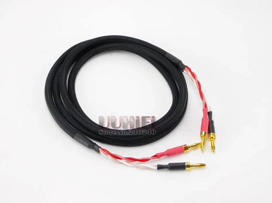 Рекомендую! Высокое качество Hi Fi банановый кабель для колонок/Canare DIY Аудио
