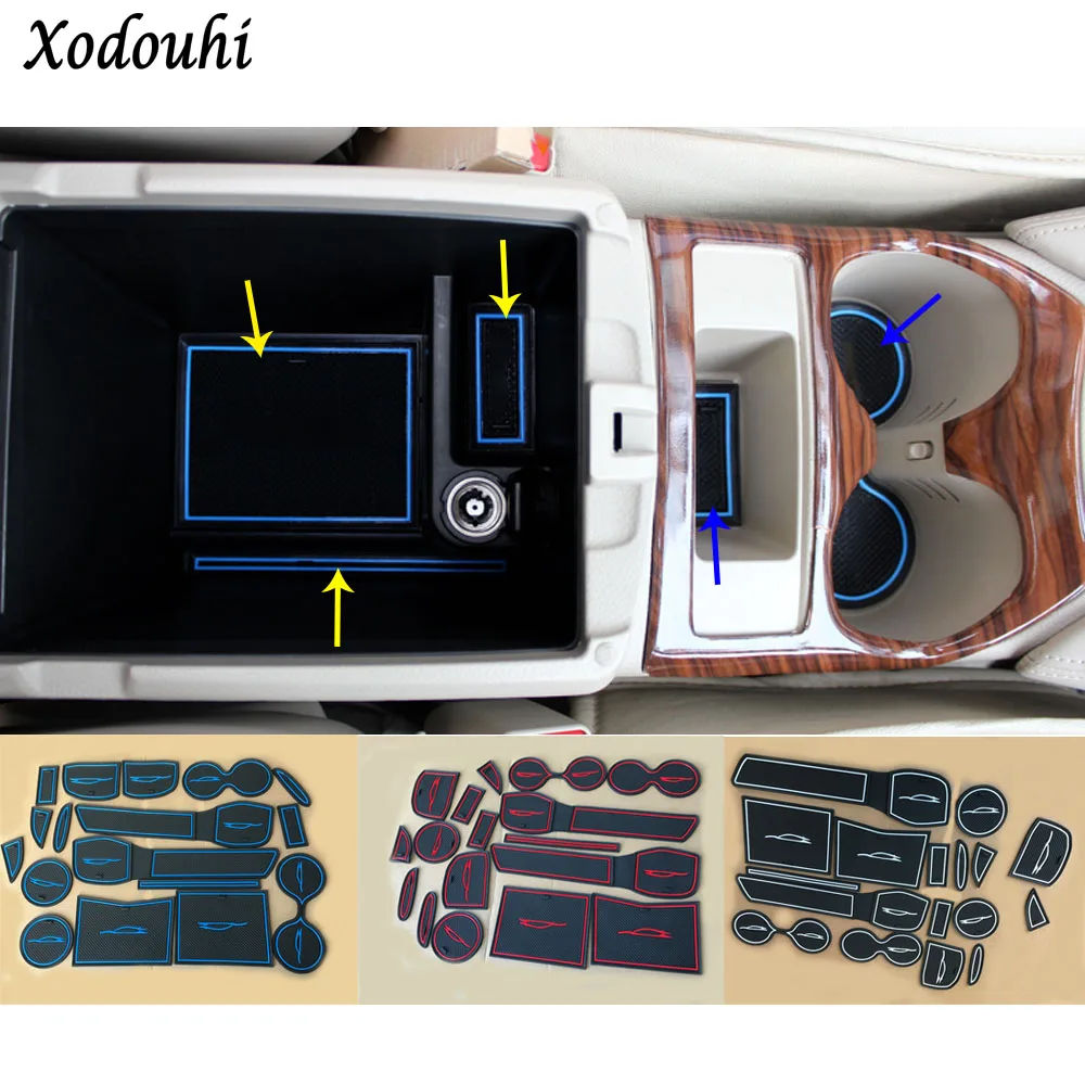 Для Nissan X trail xtrail T32/Rogue 2014 2015 2016 автомобильный прорезиненный Противоскользящий