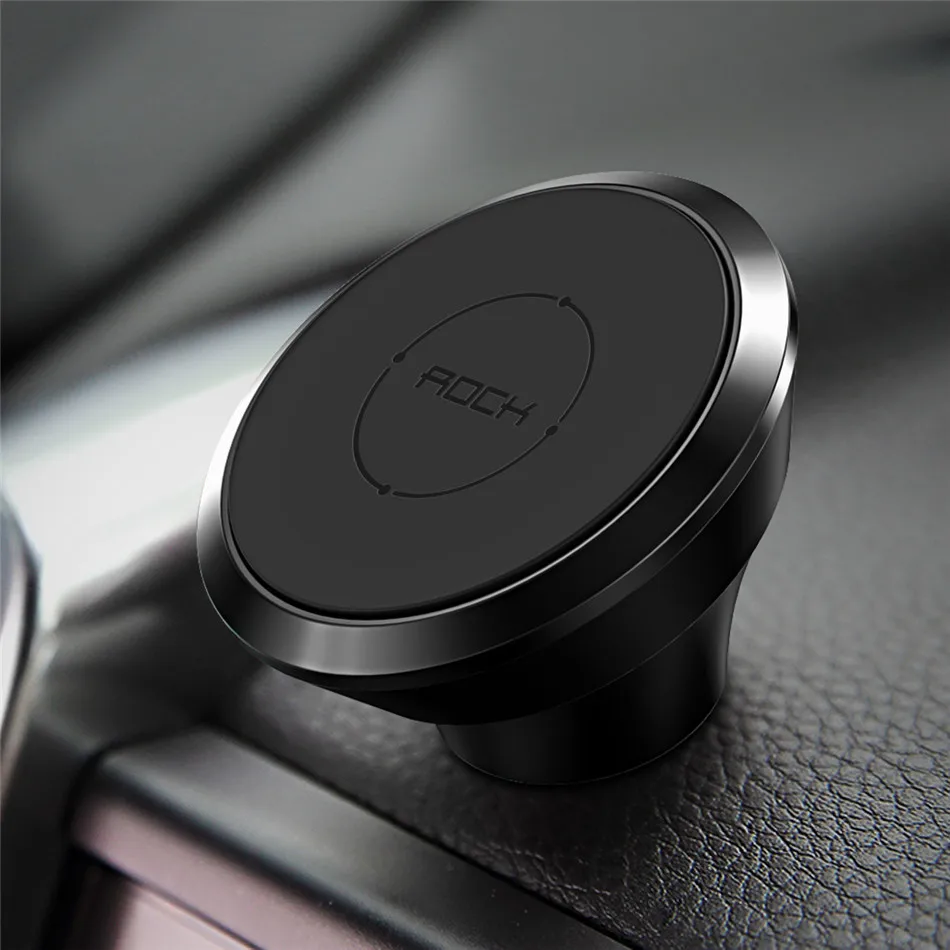 ROCK магнитный автомобильный держатель для телефона samsung 360 Вращающийся Автомобильный держатель для iPhone Универсальный держатель для телефона