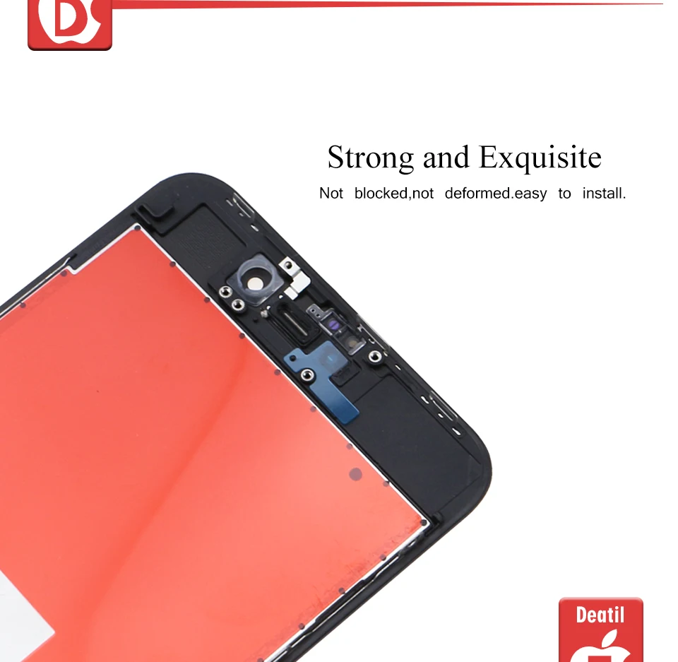 20 шт./партия AAA+++ экран для iPhone 8 ЖК-дисплей дигитайзер сборка Замена с 3D сенсорным ЖК-дисплеем для iPhone 8
