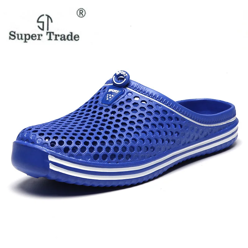 ST SUPER TRADE/2018 летние открытые шлепанцы для влюбленных женщин и мужчин Повседневные