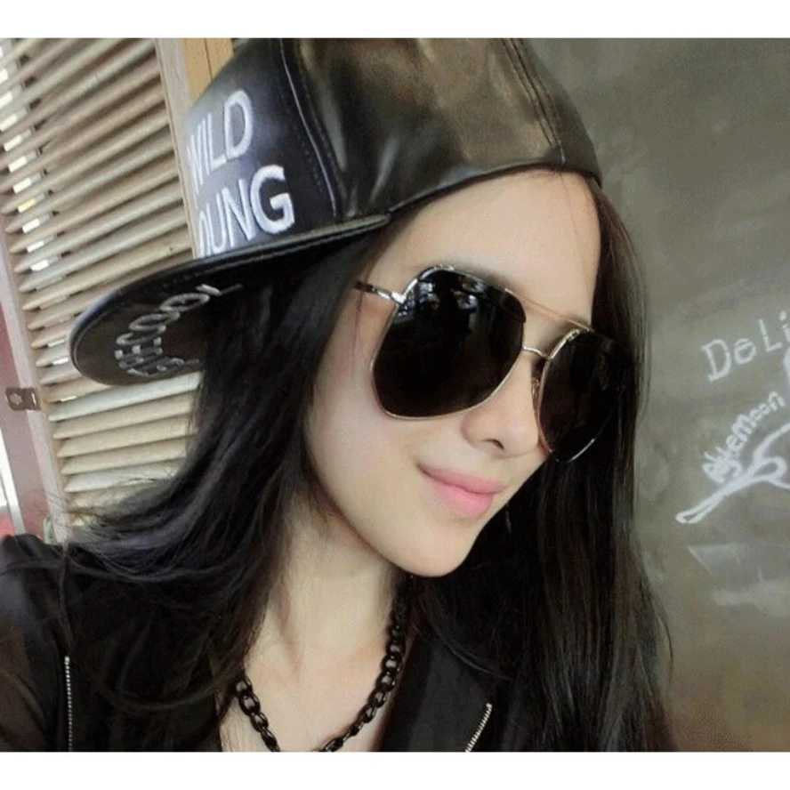 Брендовые дизайнерские солнцезащитные очки новинка 2016 Большие зеркальные