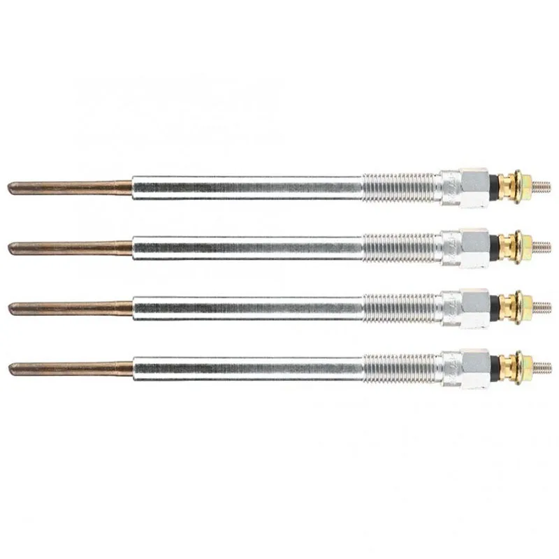 4 шт. металлический автомобильный дизельный Обогреватель светящиеся пробки для