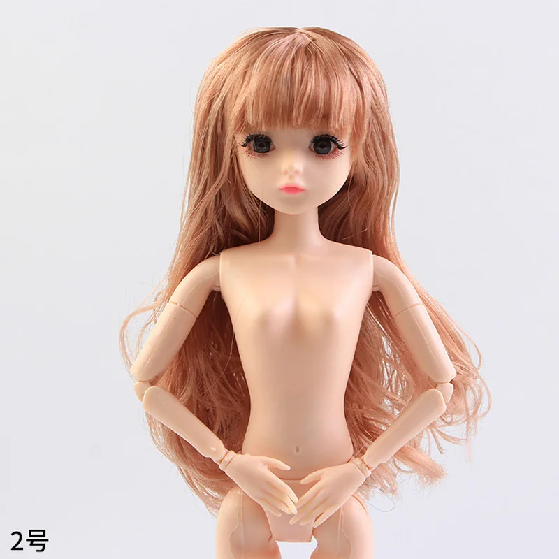 20 подвижных шарнирных кукол 30 см телесное тело 1/6 BJD куклы игрушки с головой