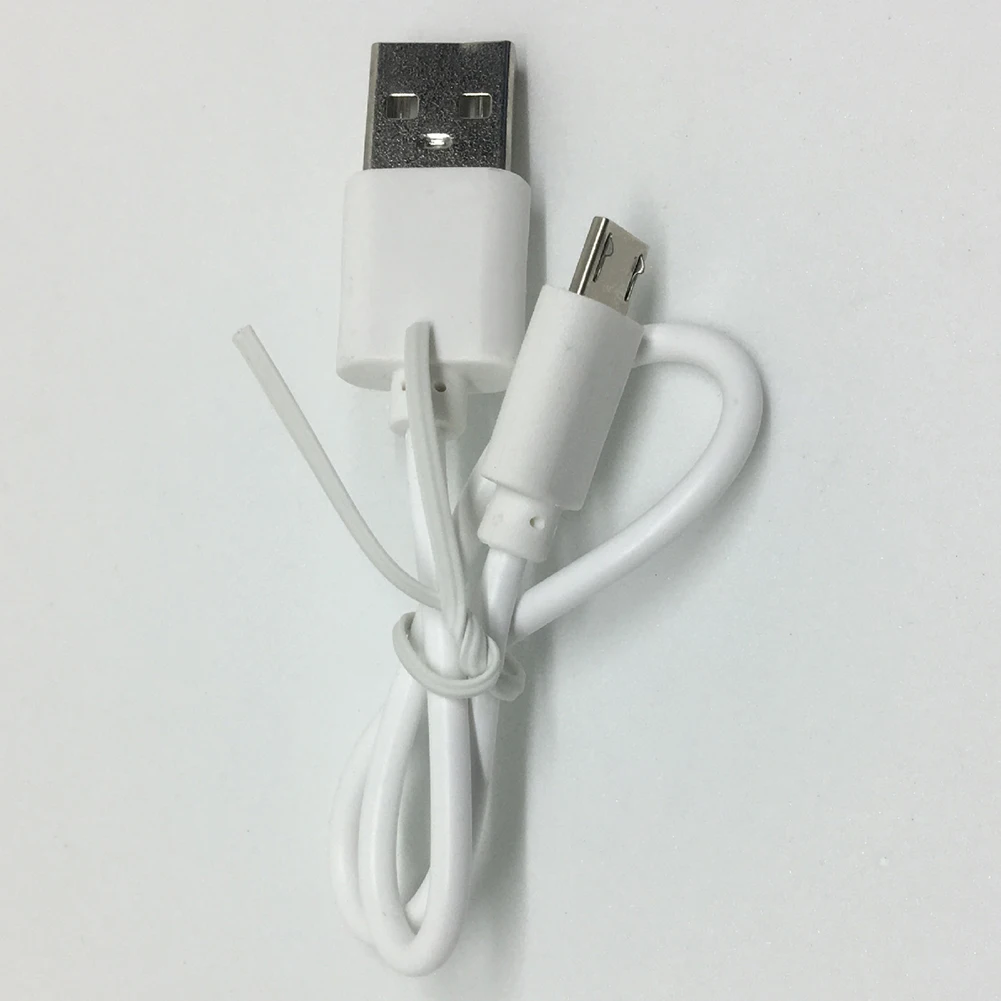 1 шт. практичный USB кабель для зарядки для Android 25 см белый