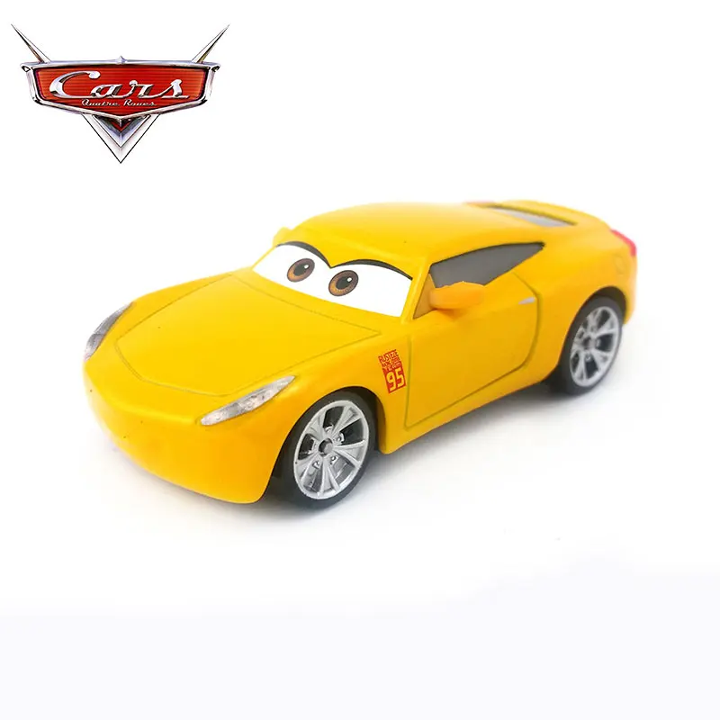 Disney "тачки 3 DINOCO Cruz Ramirez № 51 тяжелый грузовик и мисс Круз Lightning McQueen игрушечных автомобилей Коллекция детские подарки - Цвет: 1