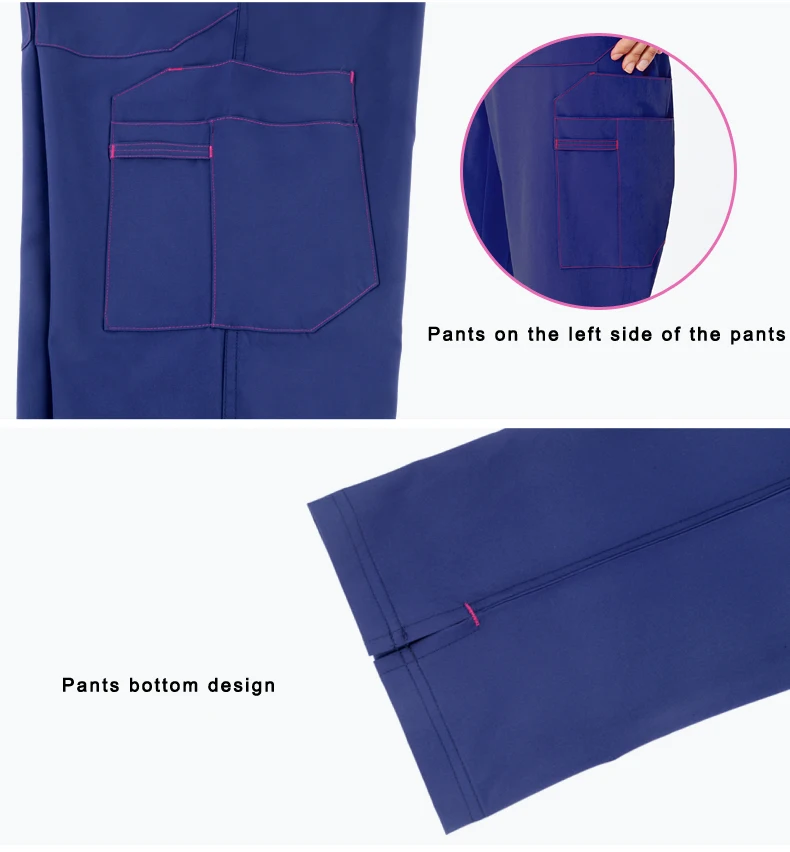 ANNO No stick hair Pet Больничная форма для женщин униформа медсестры Slim Fit медицинские скрабы набор Хирургическая Одежда эластичный костюм