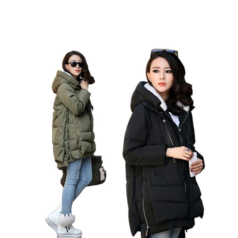 2020 Женская Новая повседневная куртка зимняя парка ватная женская верхняя одежда
