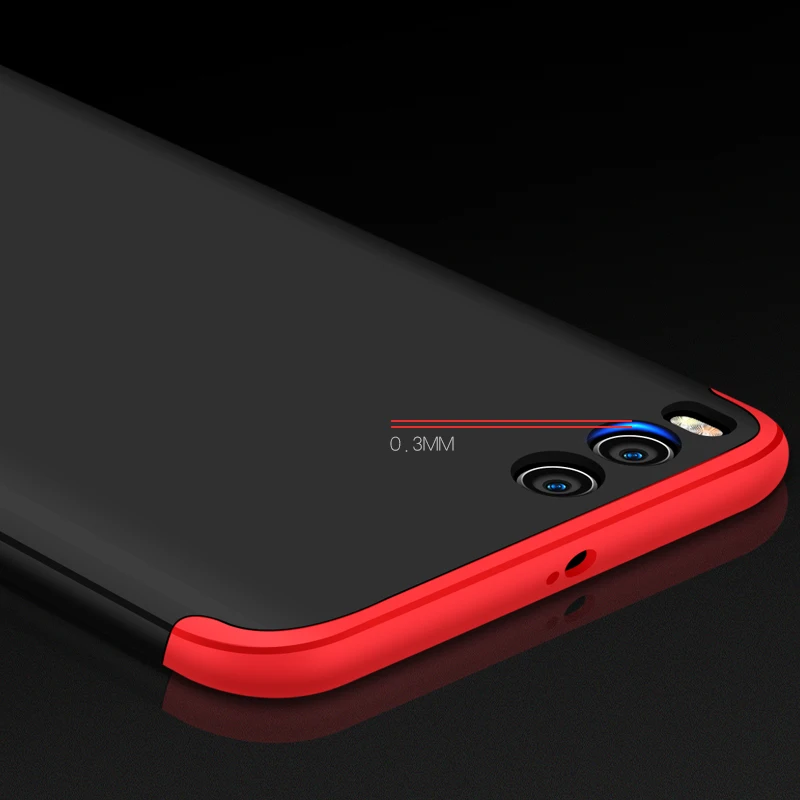 Чехол для телефона xiaomi mi5 mi5s mi6 чехол с полной защитой на 360 градусов 3 в 1 жесткий из