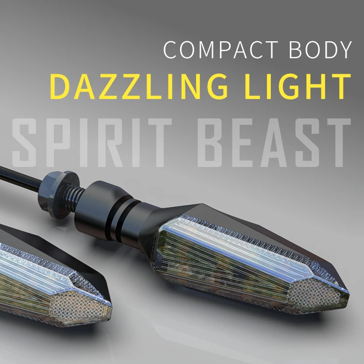 Spirit beast светодиодный фонарь для мотоцикла с указателем поворота 12 В| |