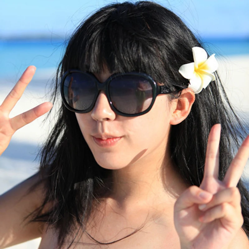 Пена Гавайский пляж цветок искусственный Плюмерия для свадьбы имитационное Яйцо